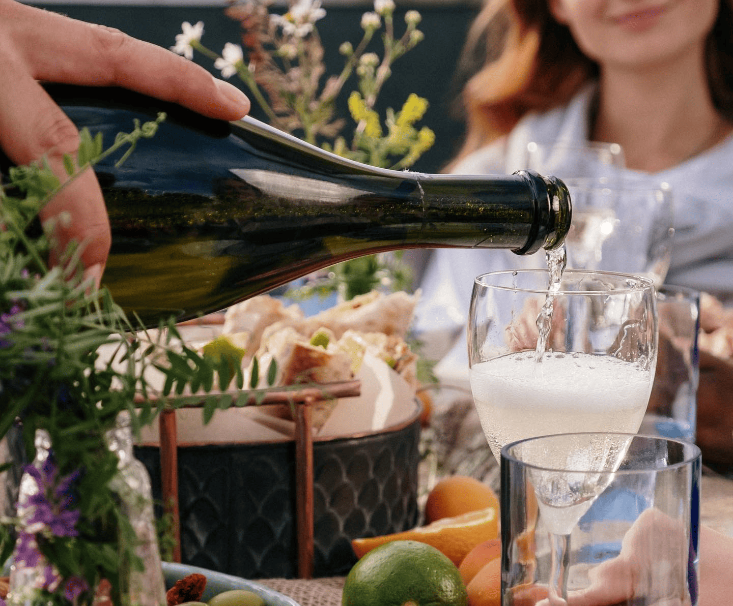 Why Sparkling Wine is the Perfect Meal Accompaniment